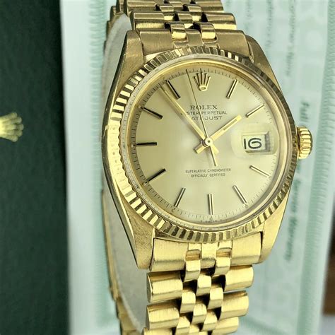 rolex datejust 18 k damen|Rolex Datejust 18k gold men's.